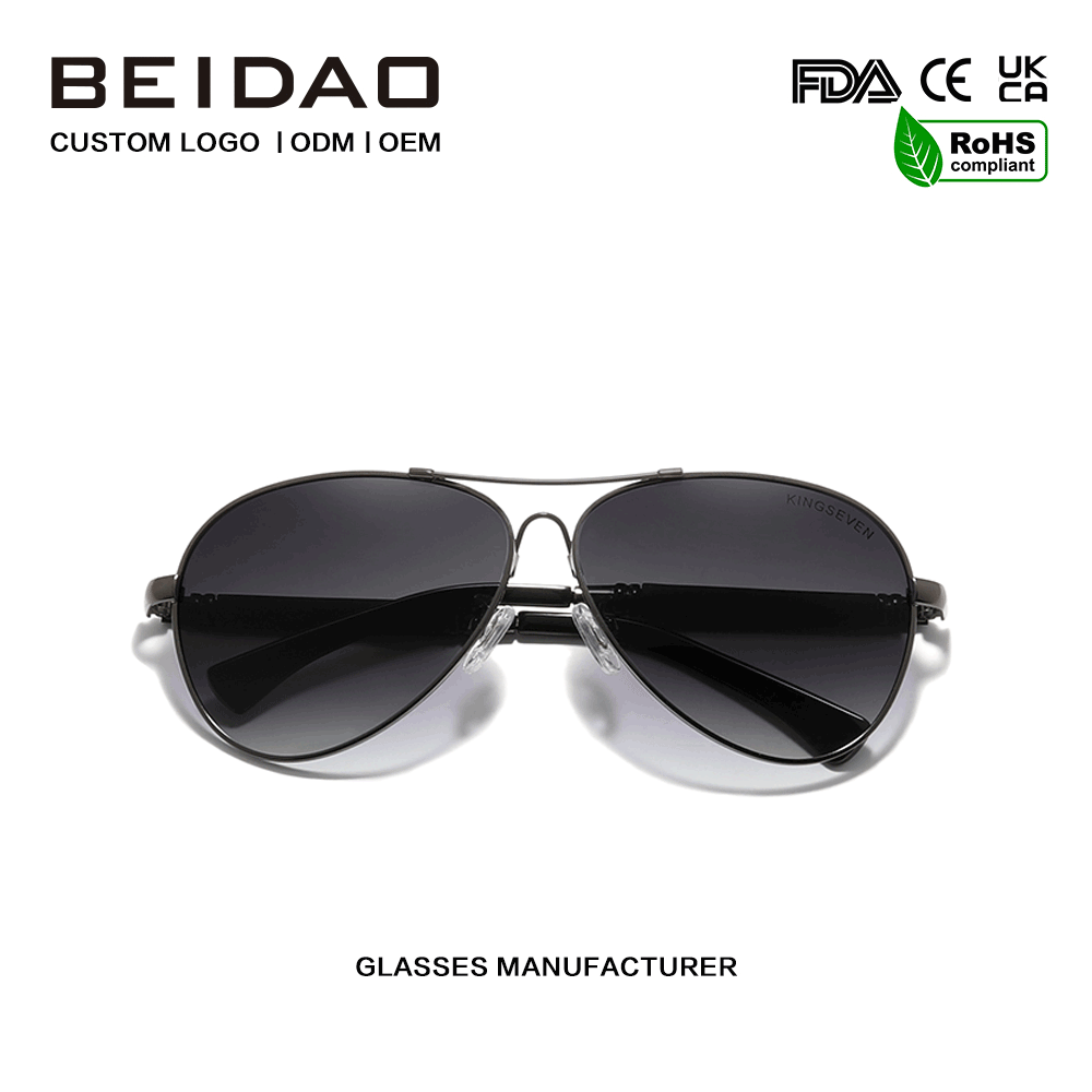 Klassische polarisierte Sonnenbrille mit UV400-Schutz