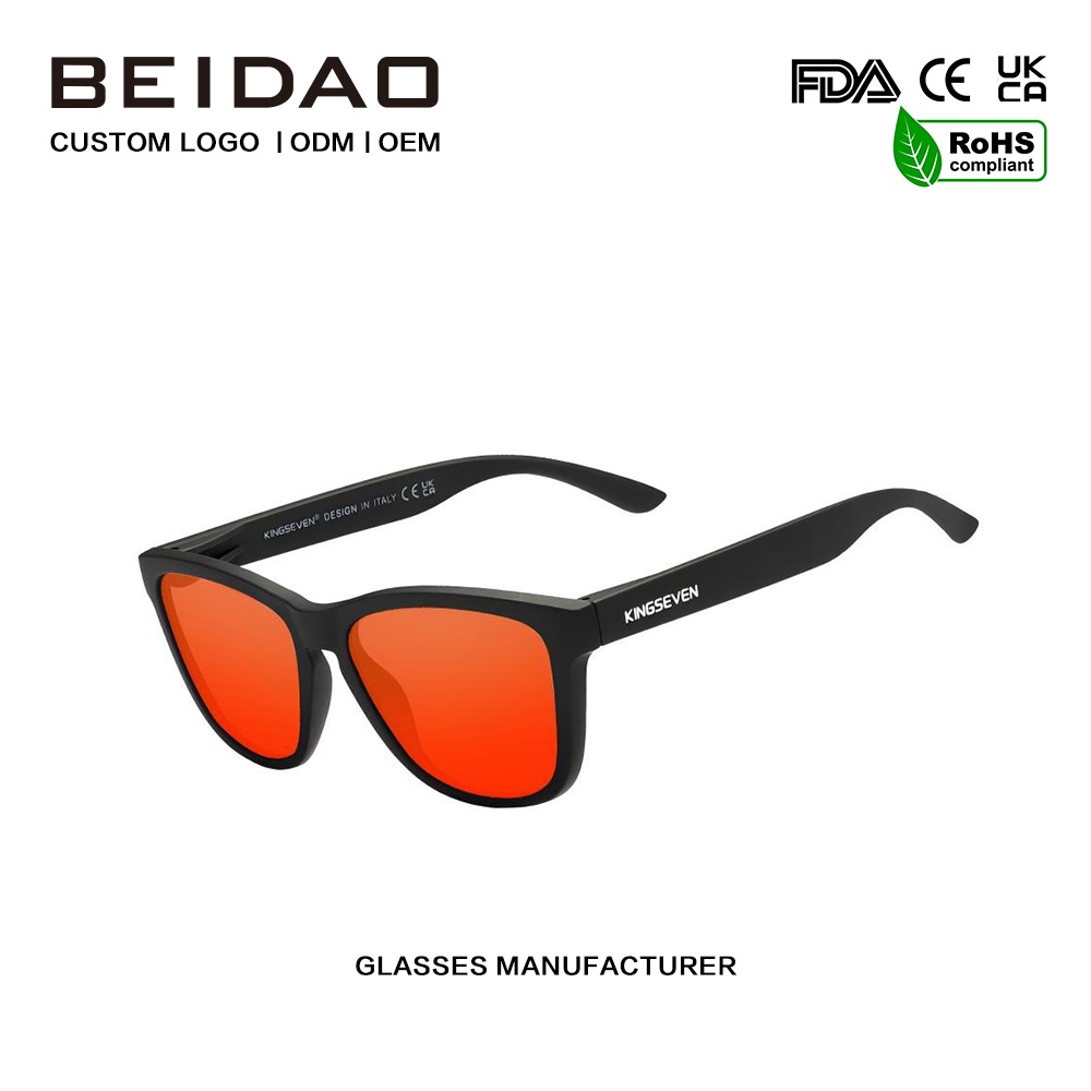 Klassische quadratische polarisierte TR90-Sonnenbrille