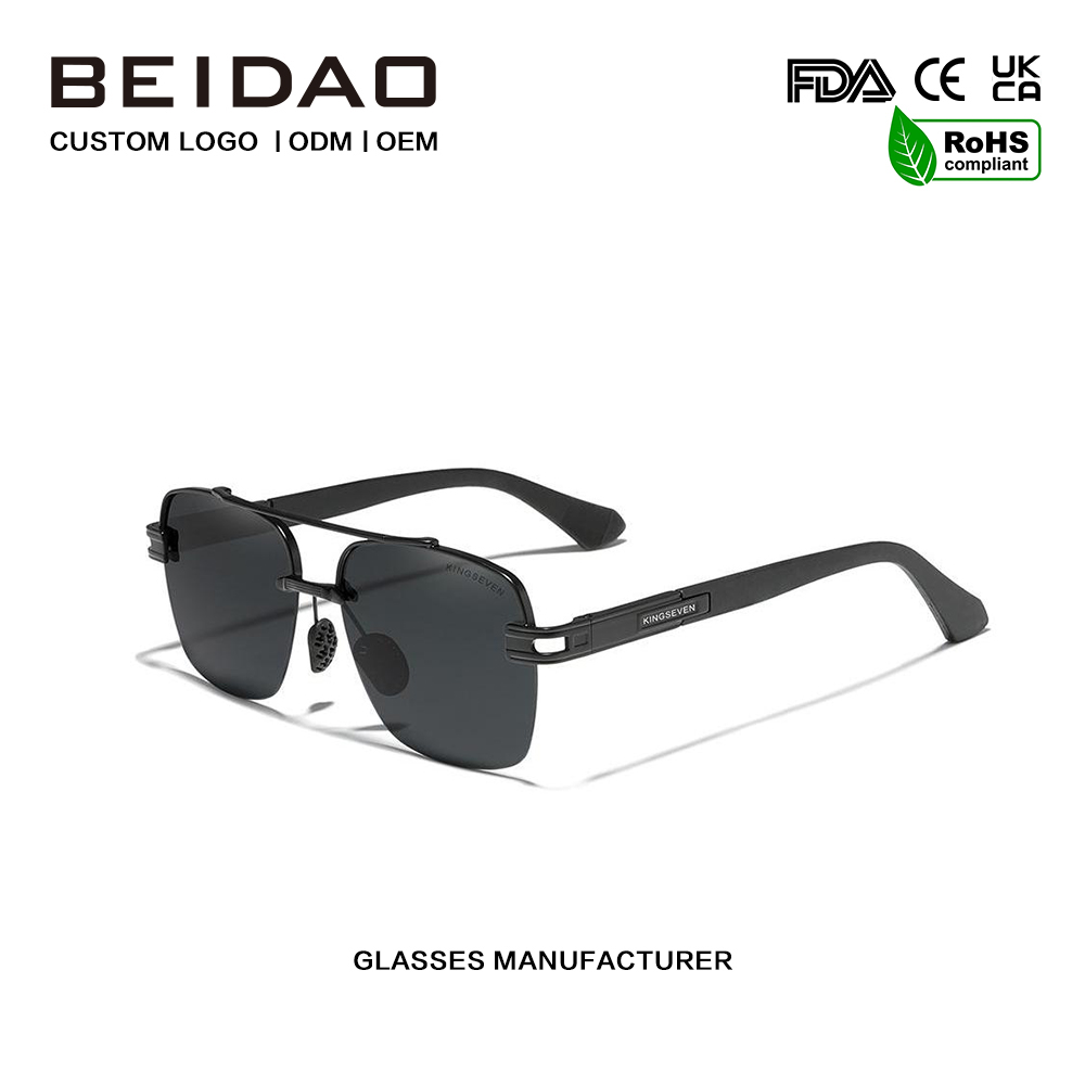 Bunte Retro-polarisierte Sonnenbrille