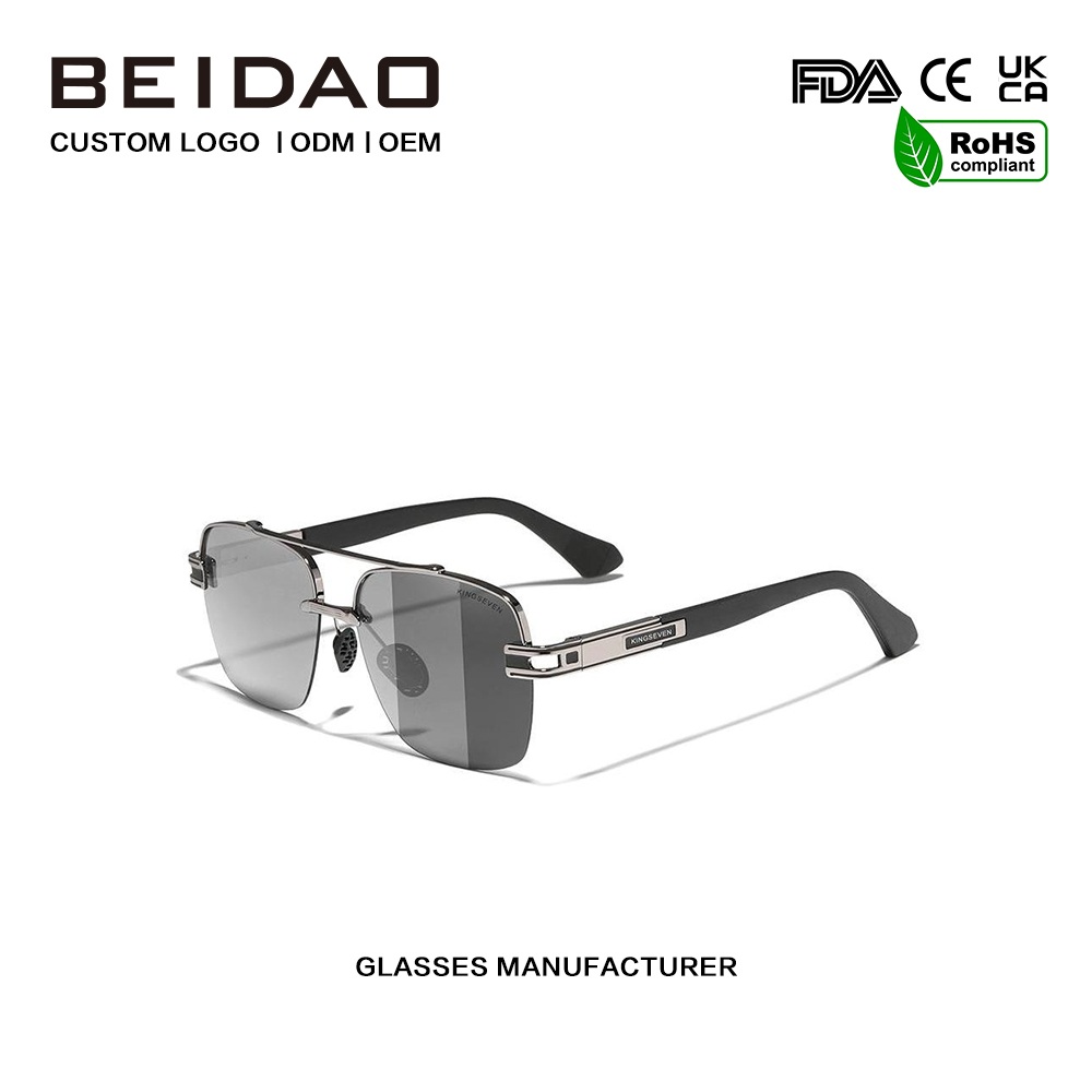 Bunte UV400 Retro-polarisierte Sonnenbrille