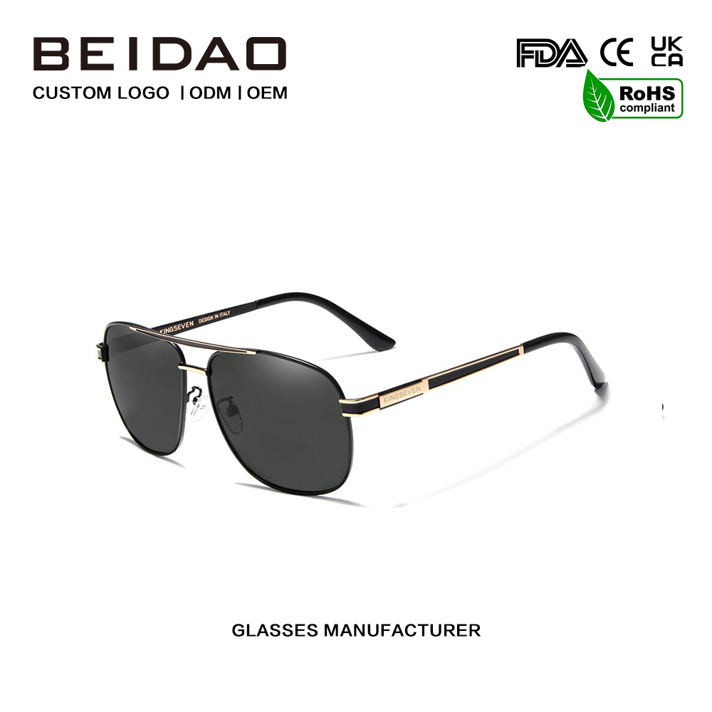 Modische polarisierte Sonnenbrille aus Legierung