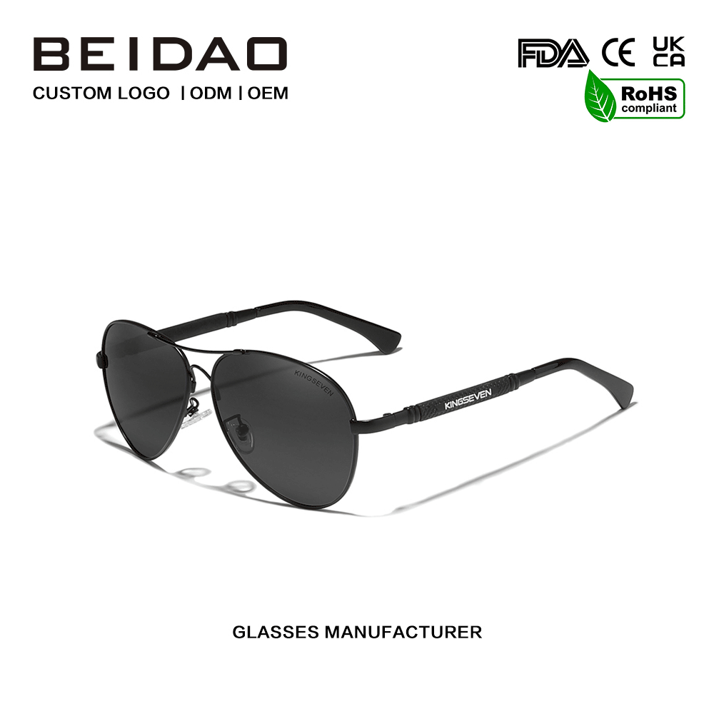 Modische, klassische, polarisierte Outdoor-Sonnenbrille mit UV400-Schutz