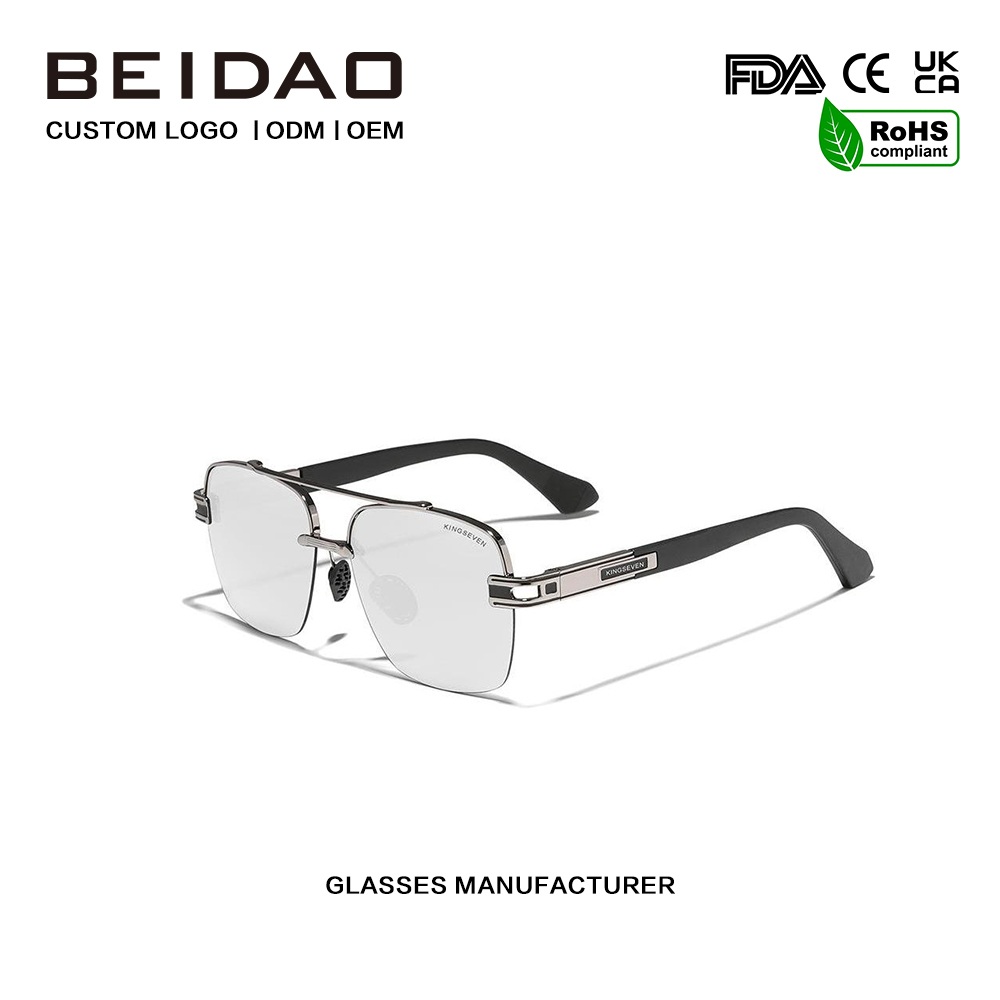 Bunte Retro-polarisierte Sonnenbrille im neuen Design