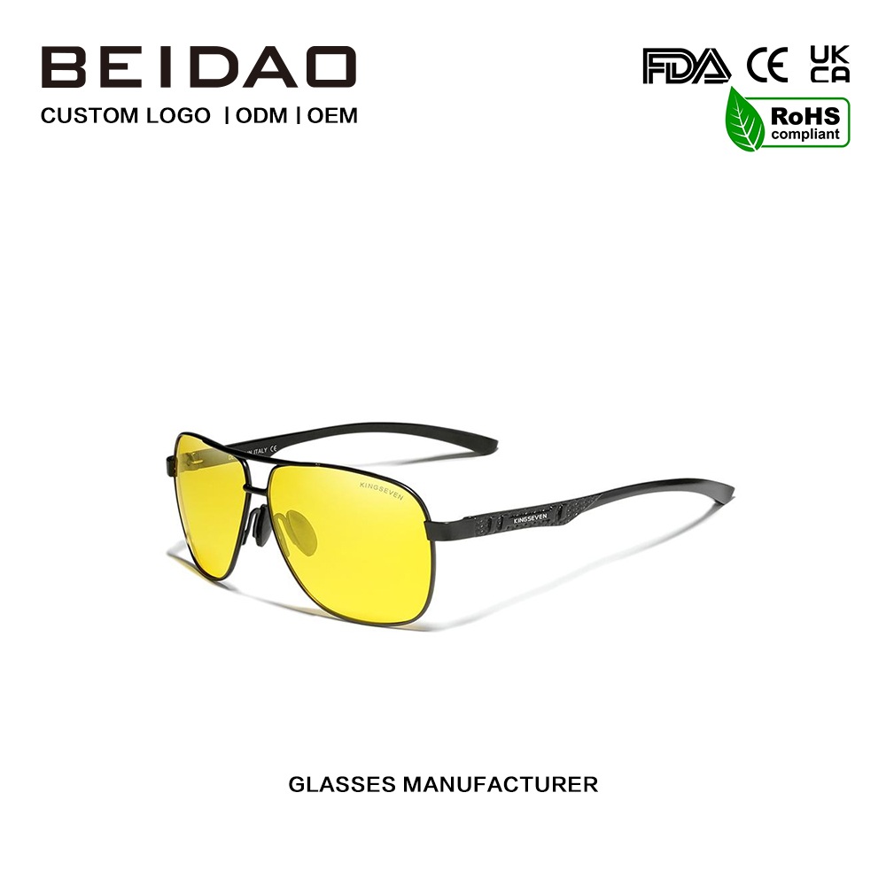 Handgemachte polarisierte Sonnenbrille mit Nachtsicht