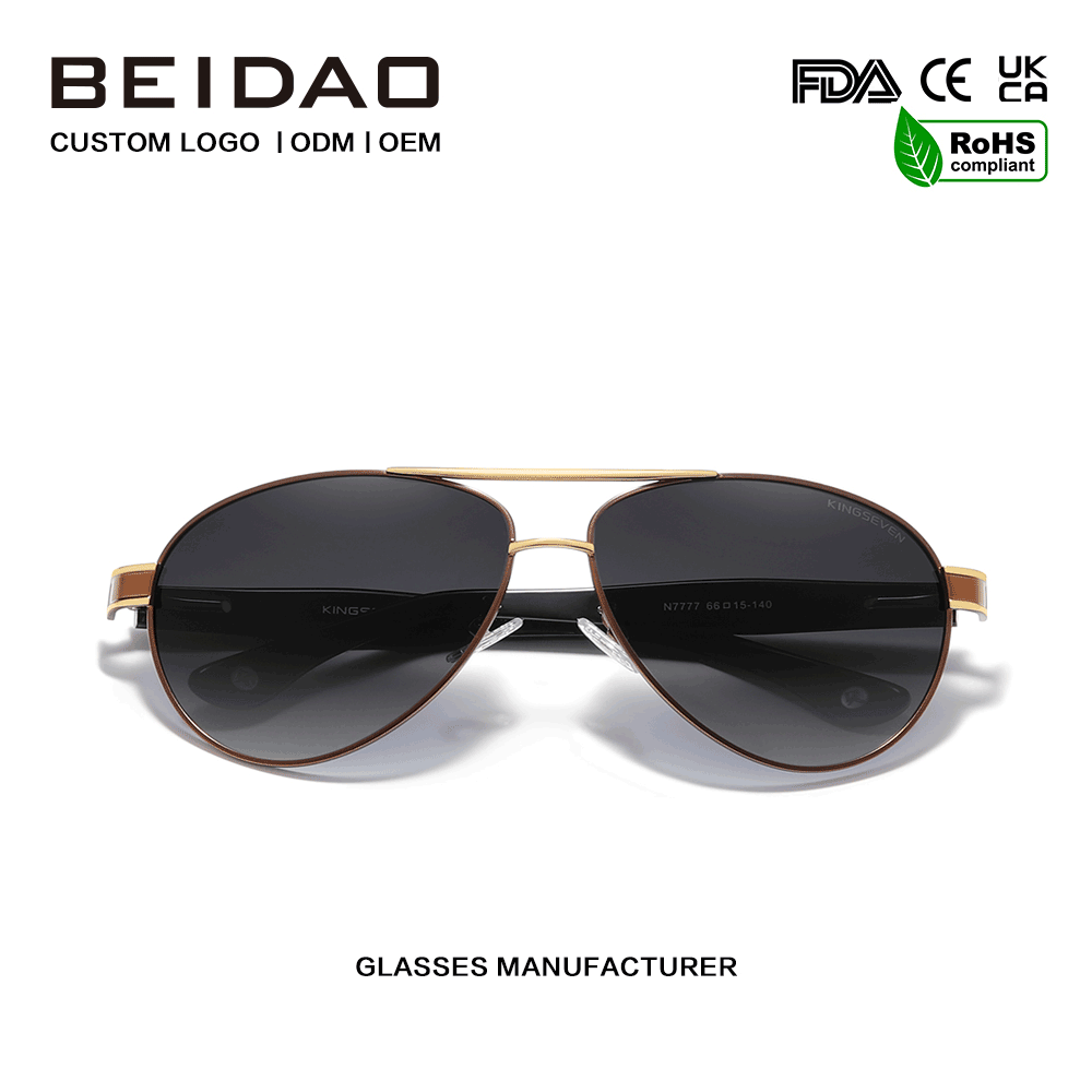 Polarisierte UV400-Schutz-TAC-Gläser-Sonnenbrille für Unisex